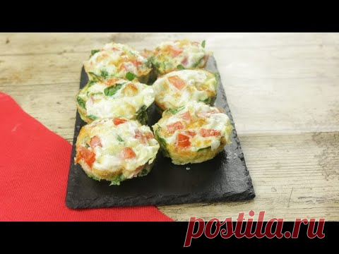 Cestini di albumi: l'alternativa leggera e gustosa alla solita frittatina!