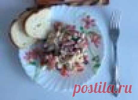 Салат «Вкусняшка» – пошаговый рецепт приготовления с фото