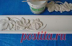 Как изготовить гипсовую лепнину своими руками