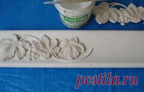 Как изготовить гипсовую лепнину своими руками