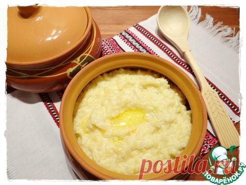 Рисово-пшенная каша с квашеной капустой - кулинарный рецепт