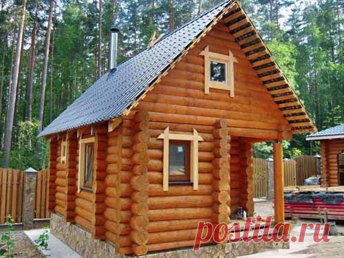 Собираетесь строить баню на даче? 30 фото + 5 проектов бани