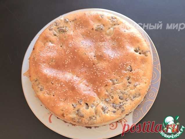 Заливной мясной пирог – кулинарный рецепт