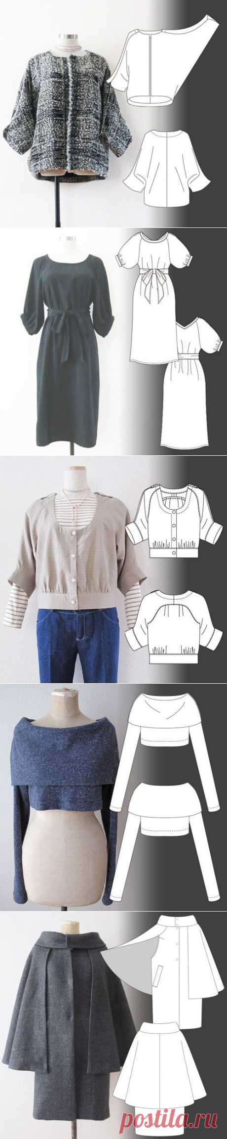 Бесплатные выкройки от японцев / Простые выкройки / ВТОРАЯ УЛИЦА