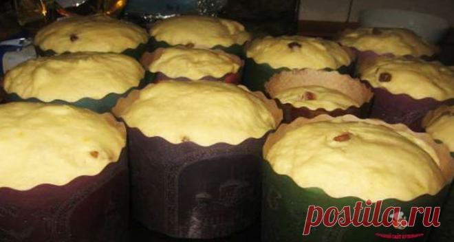 Кулич заварной — самый ароматный!