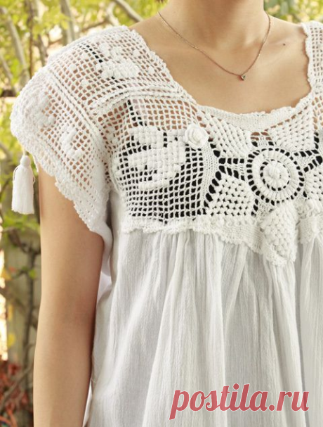 Соединяем ВЯЗАНИЕ и ШИТЬЕ, идеи на лето! | Вязание Крючком | Дзен