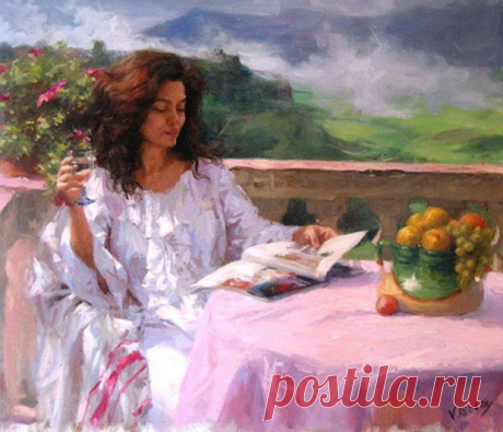 Испанский художник Vicente Romero Redondo