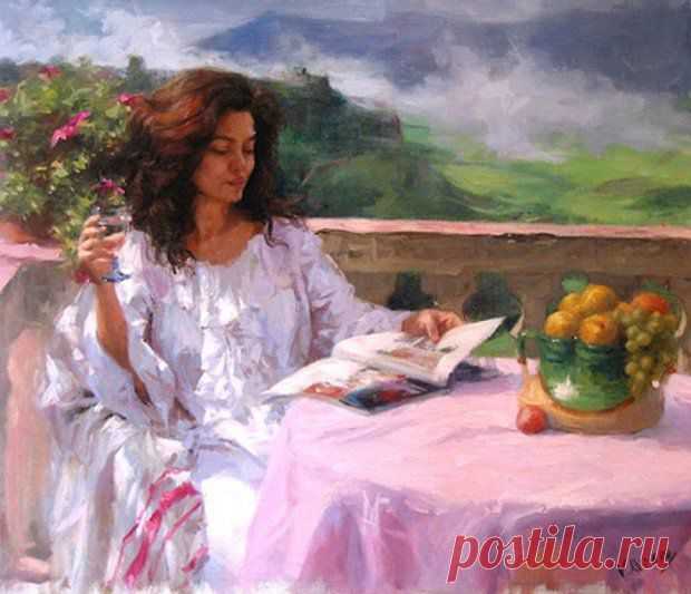 Испанский художник Vicente Romero Redondo