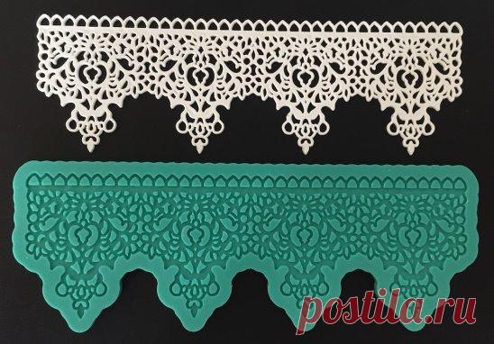 Молды для айсинга + Жидкая пластика = новые возможности в скрапе!