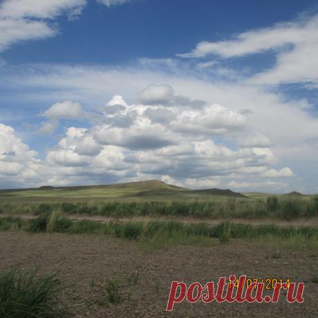 Хакасские степи