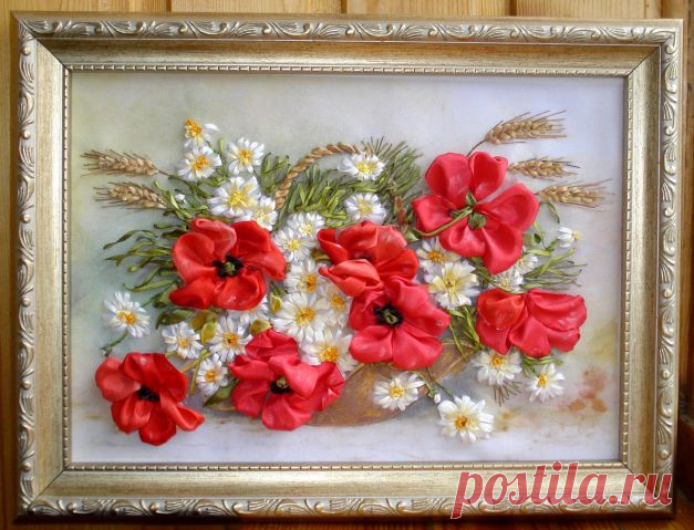 Подарочки. Вышивка лентами. / Рукодельный магазинчик / Куплю-продам