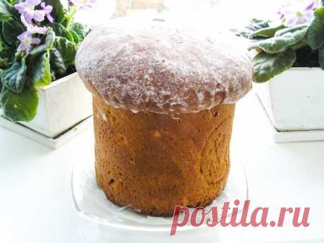 Кулич с цукатами и изюмом (самый простой рецепт) - Вкусная жизнь