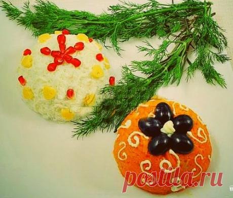 Салат &quot;Новогодние игрушки&quot;