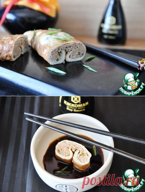 Китайские яичные рулетики желаний - кулинарный рецепт