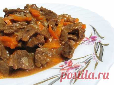 Либжэ - мясо по-кабардински
