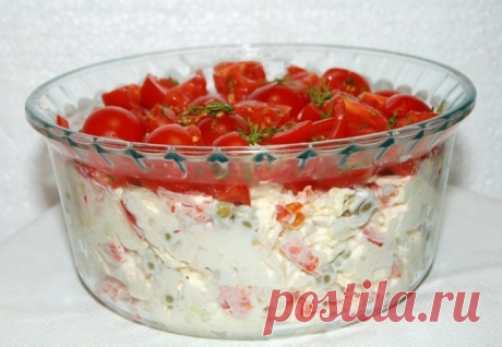 Салат «КРАСНАЯ ШАПОЧКА»