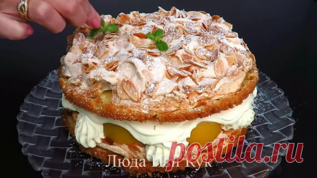 РОЖДЕСТВЕНСКИЙ ТОРТ Воздушный Немецкая ВЫПЕЧКА Вкусно Быстро Празднично