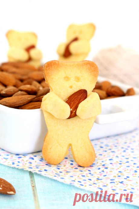 🥇Como hacer GALLETAS en forma de OSO abraza ALMENDRA