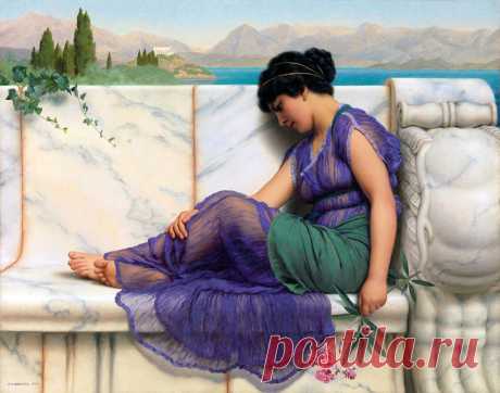 Жрицы Любви...античная Греция | John William Godward