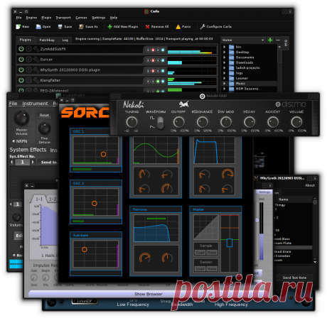 falkTX/Carla: Audio plugin host - Carla - git.kx.studio