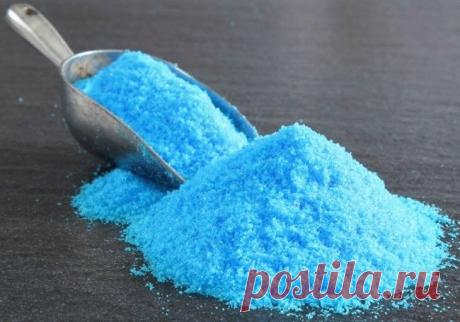 Использование медного купороса в саду и на огороде