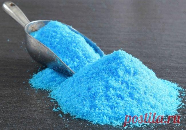 Использование медного купороса в саду и на огороде