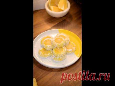 Lemon Crinkle Cookies