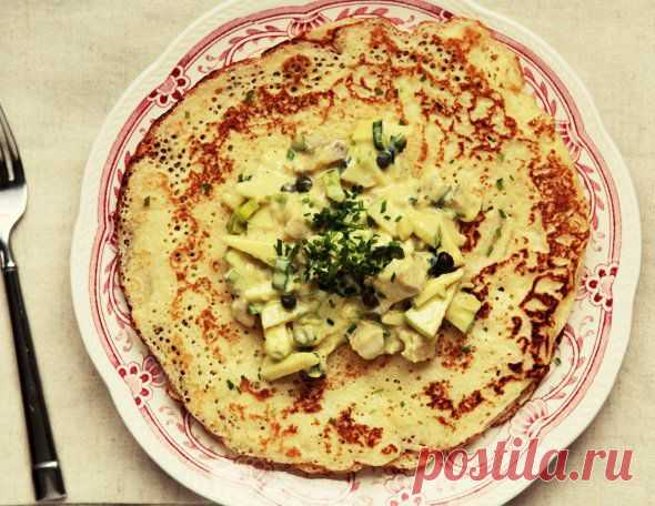 Соус для блинов из селедки и зеленого яблока | Вкусный год с Анной Людковской