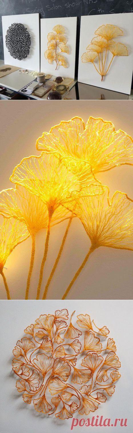 Изящная вышивка от австралийской рукодельницы