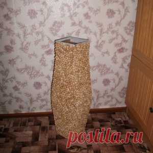 Ваза из картона своими руками