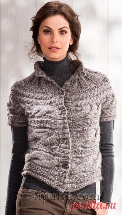 Эффектный женский жилет - модно, тепло, удобно