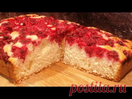 Пуховый пирог на сыворотке вкуснее,чем на кефире!
