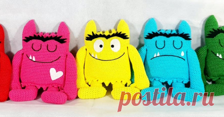 Patroon kleurenmonsters haken Blog over haken, babykamer ideeen, traktatie ideeen en leuke spulletjes voor in huis.