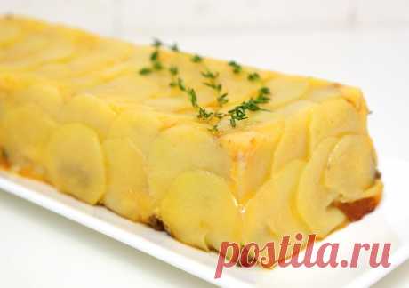 Шикарная картофельная запеканка с фаршем и сыром