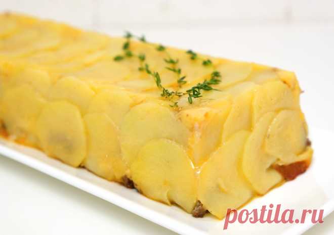 Шикарная картофельная запеканка с фаршем и сыром