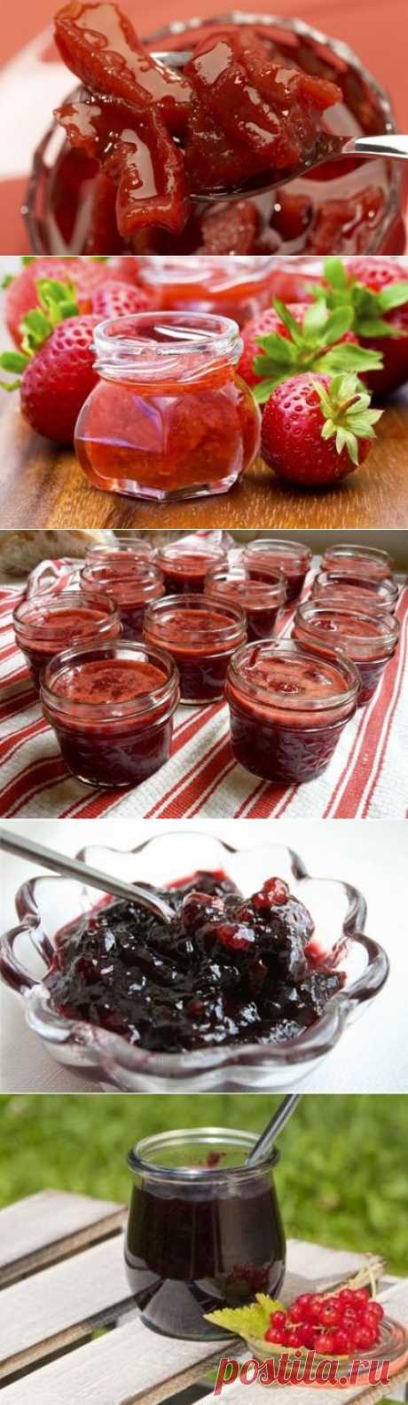 Фруктовые и ягодные джемы: 7 самых вкусных / Простые рецепты