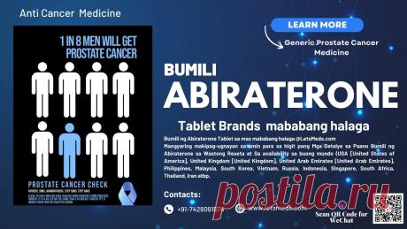 Alamin ang Presyo ng Abiraterone 250mg, ginagamit, kumbensyonal na mga pagpipilian na may pinakamababang gastos mula sa LetsMeds. Kami ay mapagkakatiwalaan na tumatakbo pagkatapos magtrabaho sa pagkakaroon ng mga indibidwal na may kumplikadong mga pangyayari at patuloy na paghihirap sa pamamagitan ng pagbibigay ng mga generic na gamot sa mga makatwirang halaga. Ipagpalagay na nais mong ayusin online mula sa India sa isang makatwirang halaga.
