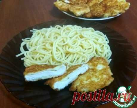 Куриные отбивные в сырно-луковом кляре – кулинарный рецепт