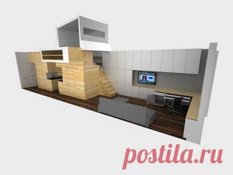 Семь крошечных домов, каждый метр которых совершенен • НОВОСТИ В ФОТОГРАФИЯХ