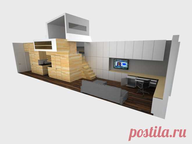 Семь крошечных домов, каждый метр которых совершенен • НОВОСТИ В ФОТОГРАФИЯХ