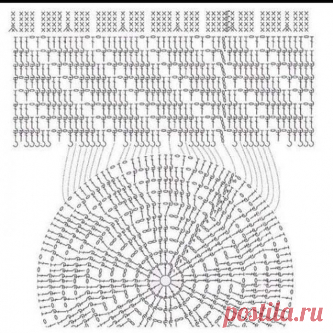 Шикарная шляпка крючком