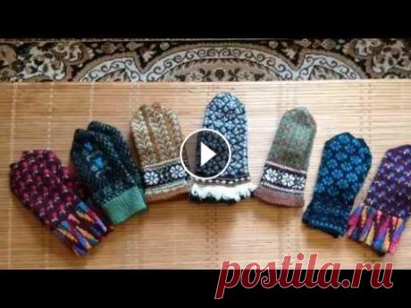 Варежки Прибалтийский мотив Мое хобби - вязание....