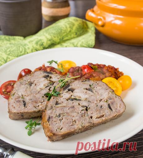МЯСНОЙ РУЛЕТ ИЗ ИНДЕЙКИ