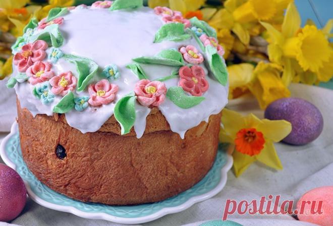 Нежный кулич с изюмом - Mom Story