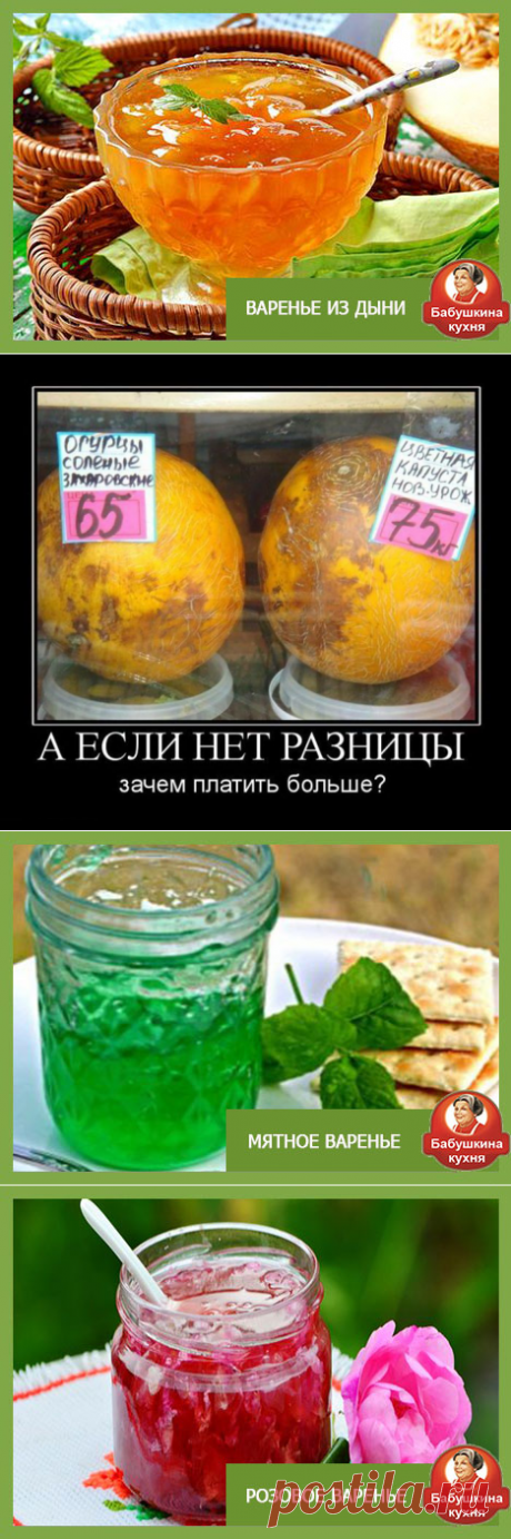 Варенье из дыни, пошаговый рецепт от Бабушки