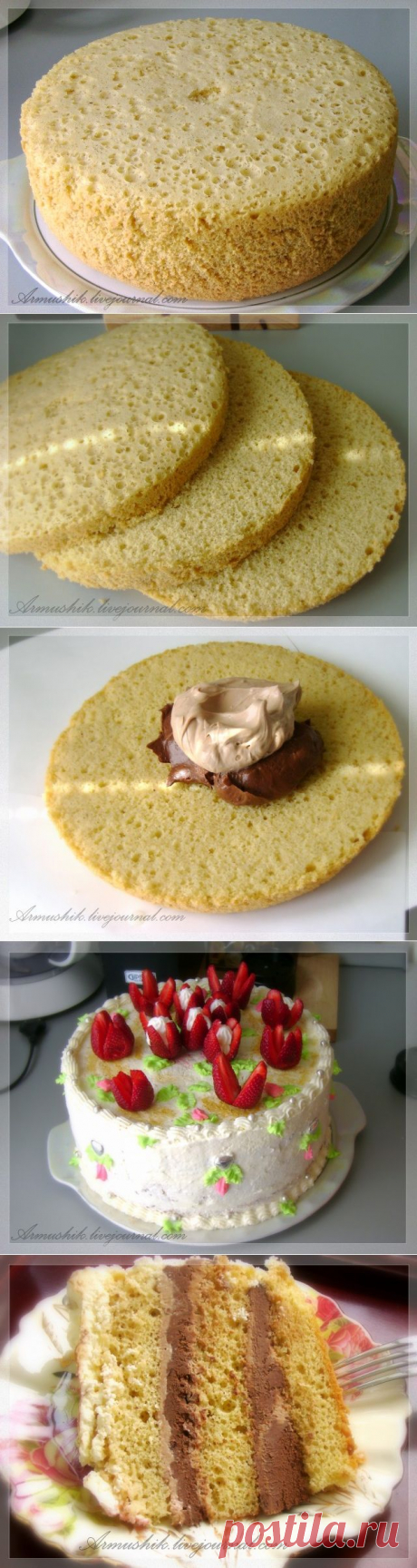 Высокий,нежный бисквит для торта - Сообщество кулинарных конкурсов