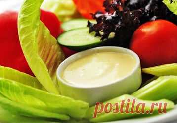 Кремовый цитрусовый соус (для салатов)