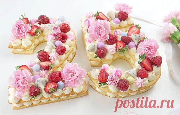 Торт Цифра: 8 рецептов + бонус