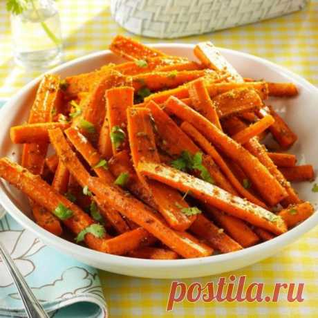 👌 Пряная морковь в духовке - универсальный и вкусный гарнир, рецепты с фото Морковь — это не просто вкусный овощ, а ещё источник витаминов и микроэлементов, которые нужны организму в конце зимы. Поэтому мы предлагаем совместить полезное с приятным и пригот...