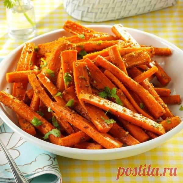 👌 Пряная морковь в духовке - универсальный и вкусный гарнир, рецепты с фото Морковь — это не просто вкусный овощ, а ещё источник витаминов и микроэлементов, которые нужны организму в конце зимы. Поэтому мы предлагаем совместить полезное с приятным и пригот...